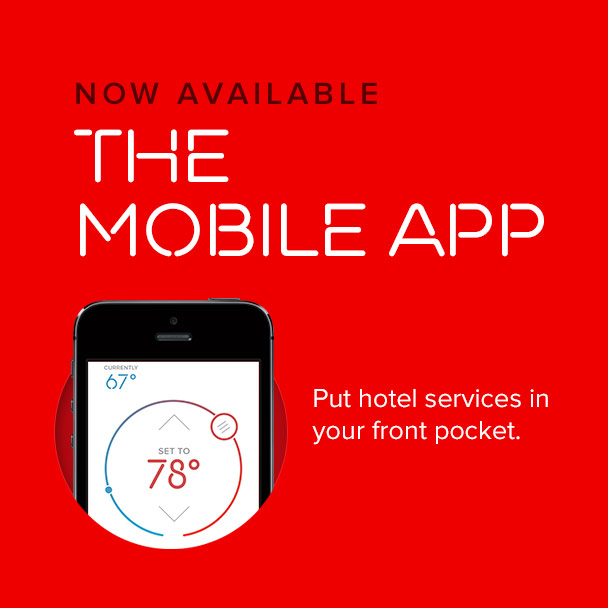 The Virgin Hotels Mobile App. Put hotel services in your front pocket.
