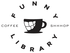 Funny Library Coffee Shop